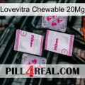 Lovevitra Chewable 20Mg 33